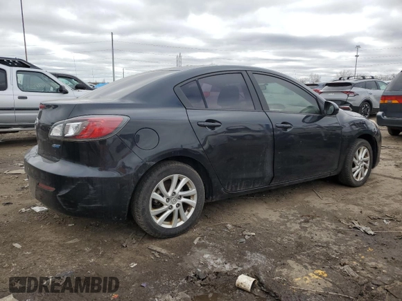 2012 Mazda 3 i Touring with VIN JM1BL1V73C1577650, listed as a Copart auction lot 48009835 with 154,197 mi miles and Salvage Title. Bid and sale history available at DreamBid. Image 3.