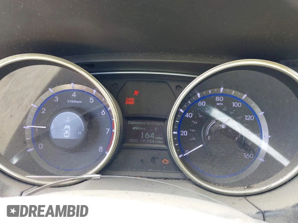 2011 Hyundai Sonata GLS with VIN 5NPEB4AC0BH195975, listed as a IAAI auction lot 42177410 with 191,054 mi miles and . Bid and sale history available at carsss.com. Image 7.