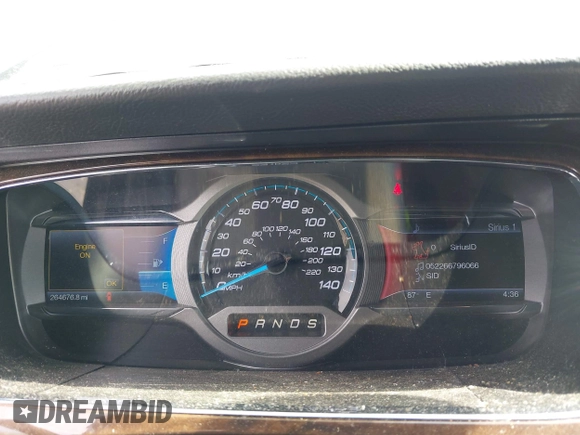 2013 Ford Taurus Limited with VIN 1FAHP2F85DG229915, listed as a IAAI auction lot 42511968 with 264,676 mi miles and . Bid and sale history available at DreamBid. Image 7.