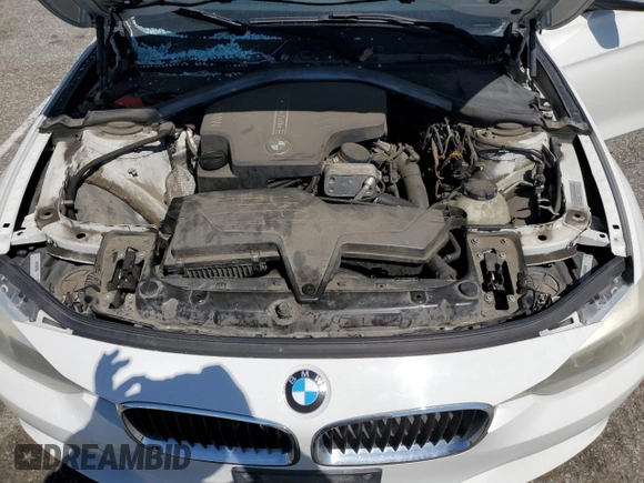2014 BMW 3 Series 320i with VIN WBA3B1C59EK132901, listed as a Copart auction lot 50407035 with 91,615 mi miles and Salvage Title. Bid and sale history available at carsss.com. Image 11.