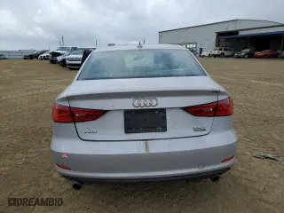 2015 Audi A3 2.0T Premium with VIN WAUBFGFF9F1108371, listed as a Copart auction lot 50942545 with 51,642 mi miles and Salvage Title. Bid and sale history available at carsss.com. Image 6.