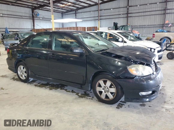 2007 Toyota Corolla CE with VIN 2T1BR32E27C834666, listed as a Copart auction lot 61910355 with 100,362 mi miles and Clean title. Bid and sale history available at DreamBid. Image 4.