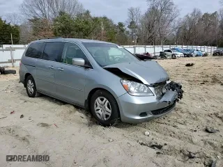 2007 Honda Odyssey EX-L with VIN 5FNRL38617B122385, listed as a Copart auction lot 47379925 with 204,949 mi miles and Salvage Title. Bid and sale history available at carsss.com. Image 11.