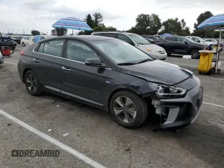 2019 Hyundai Ioniq Limited z VIN KMHC05LH6KU032986, wystawiony jako Copart lot #76470124 z przebiegiem 68 797 mil mil oraz Szkoda całkowita • Salvage title. Historia ofert i sprzedaży dostępna na DreamBid. Obrazek 4.