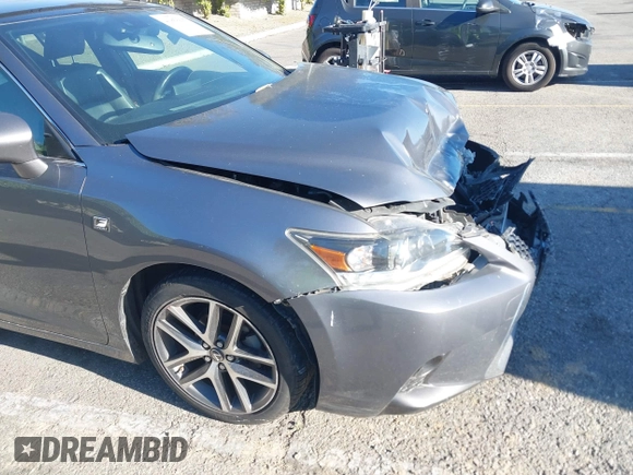 2016 Lexus CT 200h with VIN JTHKD5BH4G2258564, listed as a IAAI auction lot 41858667 with 94,537 mi miles and . Bid and sale history available at carsss.com. Image 18.
