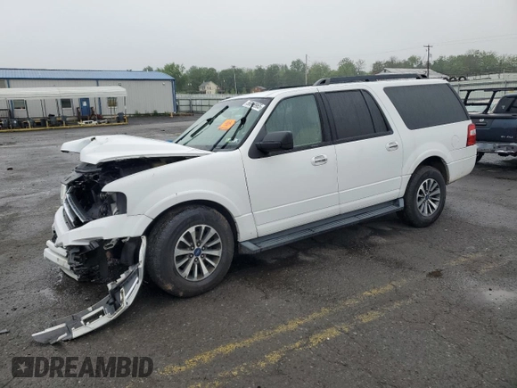 2015 Ford Expedition Max XLT с VIN 1FMJK1JT2FEF48439, выставлен на аукционе Copart как лот 56849965 с пробегом Не указан миль и Списание • Salvage title. История ставок и продаж доступна на DreamBid. Изображение 1.