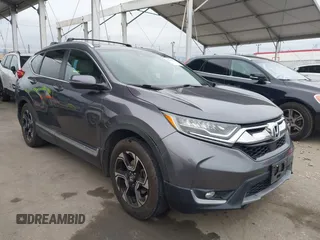 2017 Honda CR-V Touring with VIN 2HKRW1H91HH509141, listed as a IAAI auction lot 42056619 with 130,164 mi miles and . Bid and sale history available at DreamBid. Image 1.