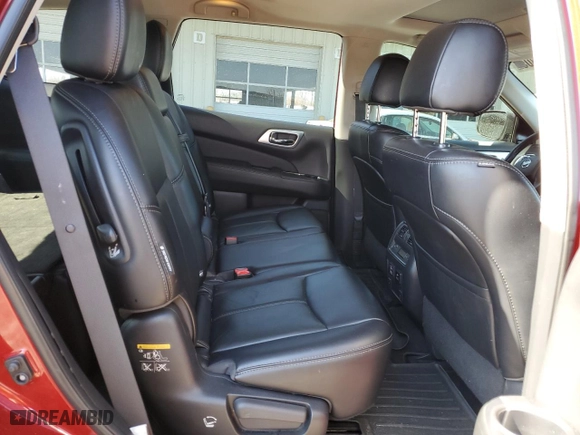 2018 Nissan Pathfinder SL with VIN 5N1DR2MM5JC665004, listed as a Copart auction lot 48558805 with 86,758 mi miles and Salvage Title. Bid and sale history available at carsss.com. Image 12.