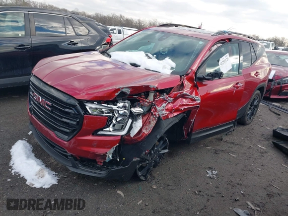 2024 GMC Terrain SLT с VIN 3GKALPEG2RL252105, выставлен на аукционе IAAI как лот 41253129 с пробегом 12 002 миль миль и . История ставок и продаж доступна на DreamBid. Изображение 2.