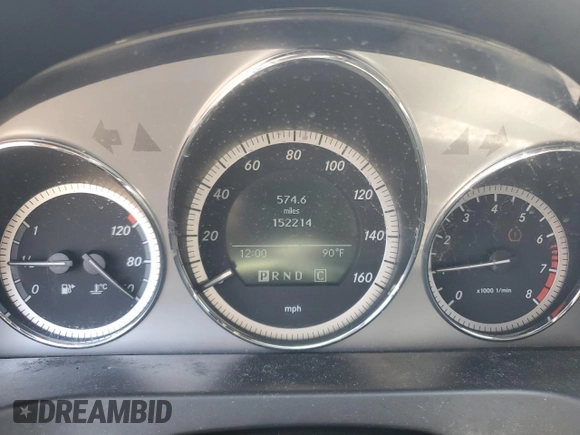 2010 Mercedes-Benz C 300 Sport with VIN WDDGF5EB1AF433951, listed as a Copart auction lot 59273155 with 152,214 mi miles and Salvage title. Bid and sale history available at DreamBid. Image 9.