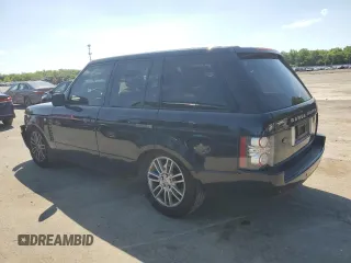 2011 Land Rover Range Rover HSE with VIN SALME1D43BA358396, listed as a Copart auction lot 57462145 with 161,192 mi miles and Salvage title. Bid and sale history available at DreamBid. Image 2.