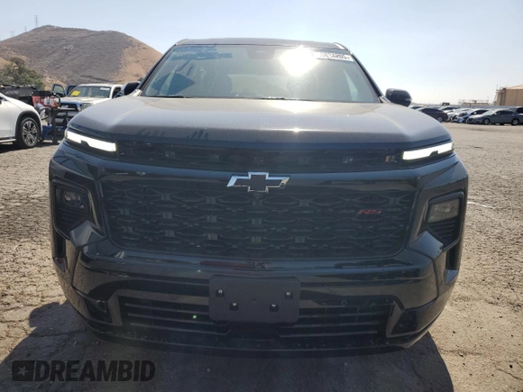 2025 Chevrolet Traverse with VIN 1GNERLRS1SJ218342, listed as a Copart auction lot 60824205 with 452 mi miles and Salvage title. Bid and sale history available at DreamBid. Image 5.