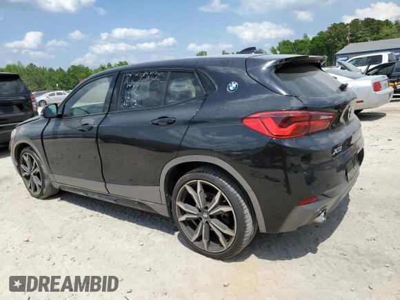 2018 BMW X2 sDrive28i z VIN WBXYJ3C36JEJ64948, wystawiony jako Copart lot #54049595 z przebiegiem 60 168 mil mil oraz Szkoda całkowita • Salvage title. Historia ofert i sprzedaży dostępna na DreamBid. Obrazek 2.