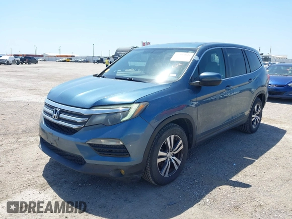 2016 Honda Pilot EX-L z VIN 5FNYF5H57GB029702, wystawiony jako IAAI lot #41995829 z przebiegiem 226 949 mil mil oraz . Historia ofert i sprzedaży dostępna na DreamBid. Obrazek 2.
