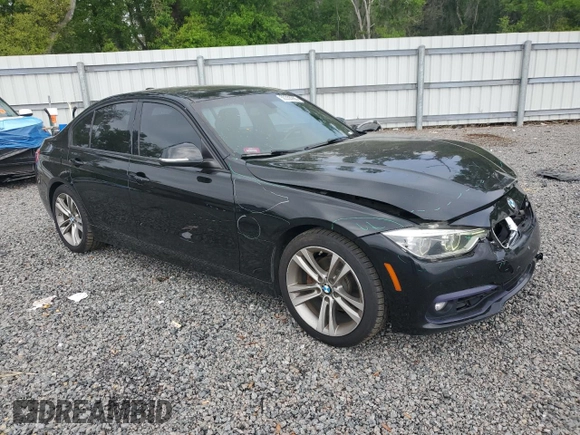 2016 BMW 3 Series 328i with VIN WBA8E9C54GK643575, listed as a Copart auction lot 50355285 with 161,847 mi miles and Salvage Title. Bid and sale history available at DreamBid. Image 4.