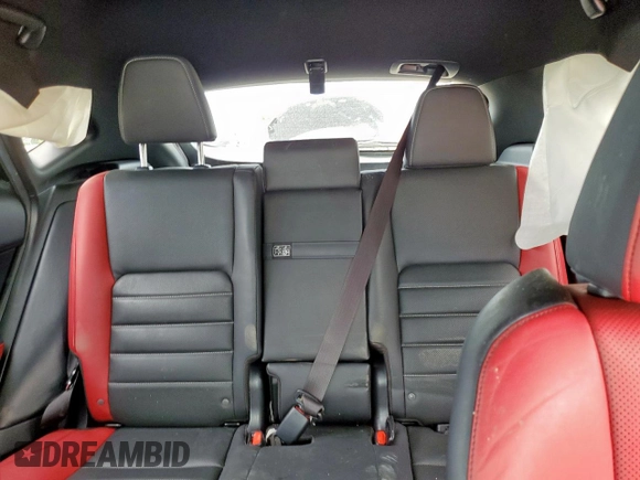 2020 Lexus NX 300 F Sport with VIN JTJSARBZXL2176260, listed as a Copart auction lot 57898055 with 64,257 mi miles and Salvage title. Bid and sale history available at DreamBid. Image 10.