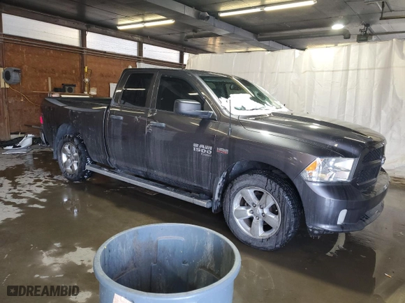 2019 Ram 1500 Classic Express with VIN 1C6RR7FT6KS501836, listed as a Copart auction lot 41747145 with 75,932 mi miles and Salvage Title. Bid and sale history available at carsss.com. Image 4.