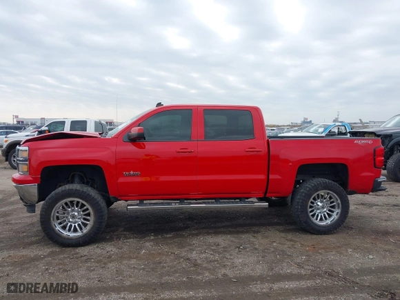 2014 Chevrolet Silverado 1500 LT with VIN 3GCUKREC7EG427441, listed as a IAAI auction lot 41576731 with 145,127 mi miles. Bid and sale history available at carsss.com. Image 14.