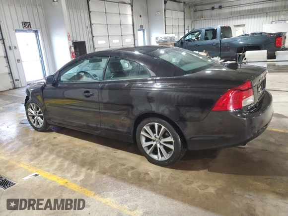 2012 Volvo C70 T5 with VIN YV1672MC0CJ126017, listed as a Copart auction lot 44784185 with 79,203 mi miles and Salvage Title. Bid and sale history available at carsss.com. Image 2.