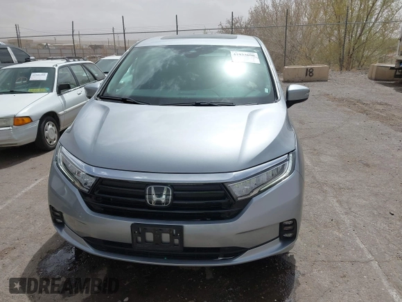 2024 Honda Odyssey EX-L with VIN 5FNRL6H67RB046630, listed as a IAAI auction lot 41933690 with 35,880 mi miles and . Bid and sale history available at DreamBid. Image 12.