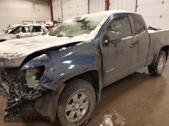 2020 Chevrolet Colorado 4WD Work Truck with VIN 1GCHTBEA5L1114663, listed as a IAAI auction lot 41620270 with 84,381 mi miles. Bid and sale history available at carsss.com. Image 17.