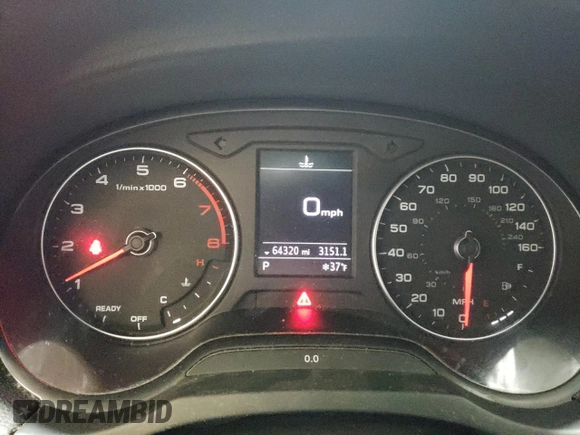 2018 Audi A3 Sedan Premium with VIN WAUB8GFF5J1036829, listed as a Copart auction lot 39060534 with 64,320 mi miles. Bid and sale history available at carsss.com. Image 9.