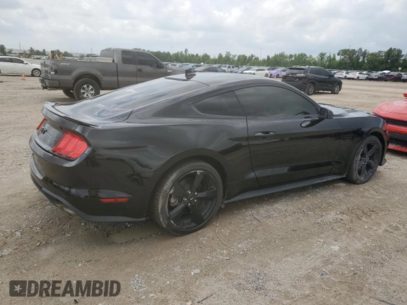 2023 Ford Mustang GT with VIN 1FA6P8CF7P5304031, listed as a Copart auction lot 54693515 with 27,048 mi miles and Salvage Title. Bid and sale history available at carsss.com. Image 3.