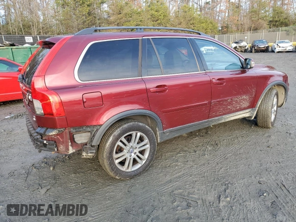 2009 Volvo XC90 I6 with VIN YV4CZ982291497683, listed as a Copart auction lot 85573264 with 126,153 mi miles and Salvage Title. Bid and sale history available at carsss.com. Image 3.