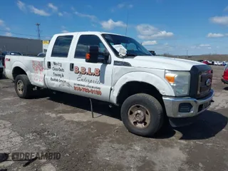 2012 Ford Super Duty F-250 SRW XL with VIN 1FT7W2B68CEA52090, listed as a IAAI auction lot 41989030 with 147,227 mi miles. Bid and sale history available at carsss.com. Image 1.