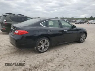 2013 Infiniti M z VIN JN1BY1AP8DM514263, wystawiony jako Copart lot #52756375 z przebiegiem Nie podano mil oraz Szkoda całkowita • Salvage title. Historia ofert i sprzedaży dostępna na DreamBid. Obrazek 3.
