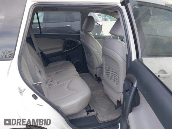 2012 Toyota RAV4 Limited with VIN 2T3DK4DV7CW073875, listed as a IAAI auction lot 41620345 with 185,640 mi miles. Bid and sale history available at carsss.com. Image 8.