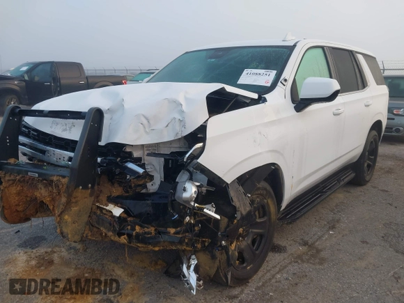 2023 Chevrolet Tahoe Commercial с VIN 1GNSCLED7PR267291, выставлен на аукционе IAAI как лот 41088251 с пробегом 54 929 миль миль и . История ставок и продаж доступна на DreamBid. Изображение 17.