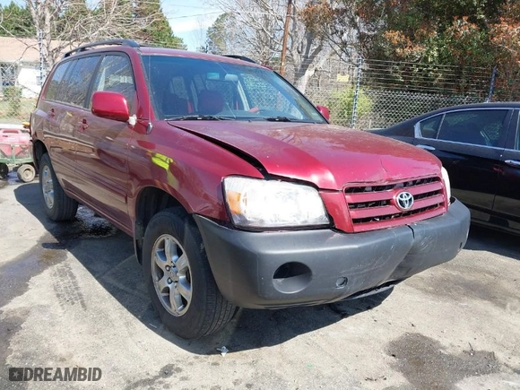 2006 Toyota Highlander w/3rd Row with VIN JTEDP21A360107404, listed as a IAAI auction lot 41828566 with 177,935 mi miles. Bid and sale history available at carsss.com. Image 1.