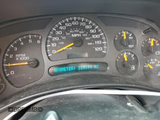 2003 Chevrolet Tahoe Z71 with VIN 1GNEK13Z63R160102, listed as a Copart auction lot 55401874 with 219,194 mi miles and Salvage Title. Bid and sale history available at carsss.com. Image 9.