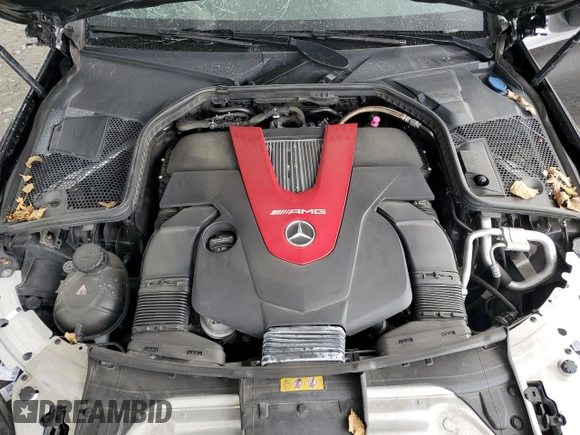 2021 Mercedes-Benz C 43 AMG with VIN W1KWJ6EB9MG089364, listed as a Copart auction lot 52339195 with Not provided miles and Salvage title. Bid and sale history available at DreamBid. Image 11.