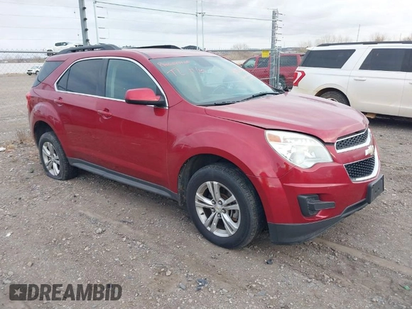 2015 Chevrolet Equinox LT with VIN 2GNALBEK8F6378429, listed as a IAAI auction lot 41053318 with 119,959 mi miles. Bid and sale history available at carsss.com. Image 1.