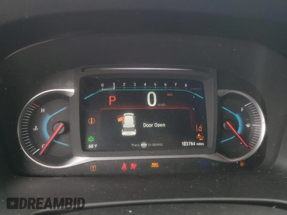 2019 Honda Passport EX-L with VIN 5FNYF8H52KB030914, listed as a Copart auction lot 55708015 with 103,784 mi miles and Salvage title. Bid and sale history available at DreamBid. Image 9.