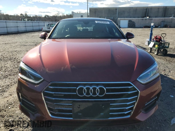 2018 Audi A5 Sportback Premium Plus with VIN WAUBNCF51JA005232, listed as a Copart auction lot 37295694 with 96,134 mi miles. Bid and sale history available at carsss.com. Image 5.