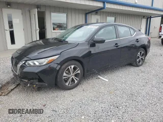 2021 Nissan Sentra SV z VIN 3N1AB8CV3MY234569, wystawiony jako Copart lot #58329455 z przebiegiem 34 563 mil mil oraz Szkoda całkowita • Salvage title. Historia ofert i sprzedaży dostępna na DreamBid. Obrazek 1.