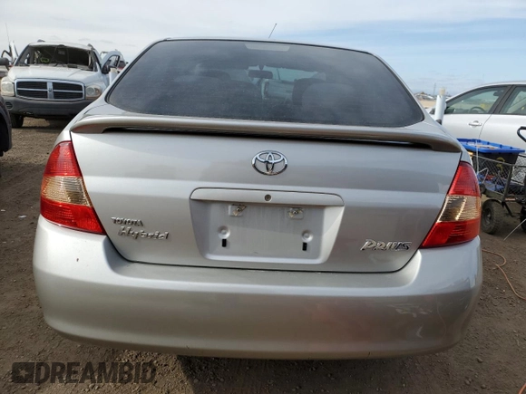 2002 Toyota Prius with VIN JT2BK18U420070077, listed as a Copart auction lot 44792545 with 70,407 mi miles and Salvage Title. Bid and sale history available at carsss.com. Image 6.