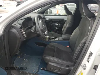 2023 Volvo C40 Recharge Pure Electric Ultimate with VIN YV4ED3GM1P2044198, listed as a Copart auction lot 47197815 with 8,258 mi miles and Salvage Title. Bid and sale history available at carsss.com. Image 7.