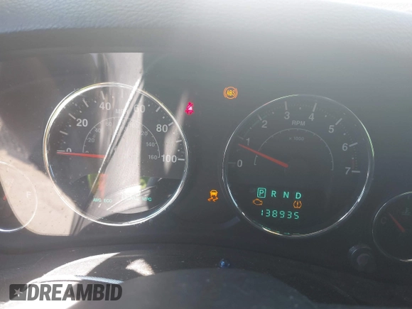 2012 Jeep Wrangler Unlimited Sport with VIN 1C4BJWDG8CL270788, listed as a IAAI auction lot 41758929 with 138,935 mi miles. Bid and sale history available at carsss.com. Image 7.