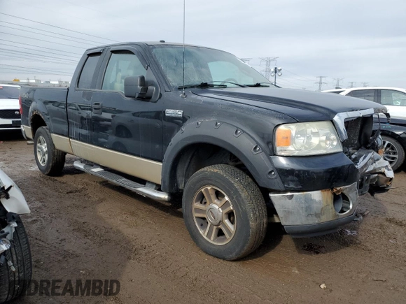 2007 Ford F-150 XLT with VIN 1FTPX14V27FA75991, listed as a Copart auction lot 45953875 with 174,148 mi miles and Salvage Title. Bid and sale history available at carsss.com. Image 4.