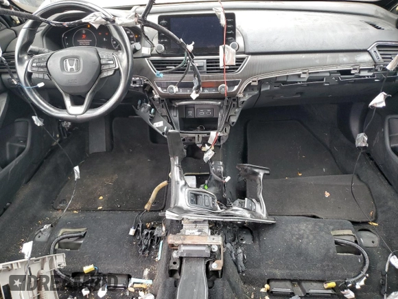 2021 Honda Accord Touring with VIN 1HGCV2F99MA010771, listed as a Copart auction lot 78258924 with 60,260 mi miles and Salvage title. Bid and sale history available at DreamBid. Image 8.