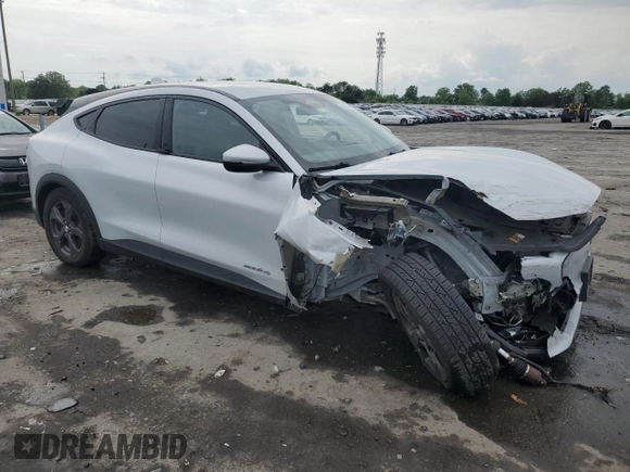 2022 Ford Mustang Mach-E Select with VIN 3FMTK1SS9NMA18296, listed as a Copart auction lot 53259365 with 80,697 mi miles and Salvage title. Bid and sale history available at DreamBid. Image 4.