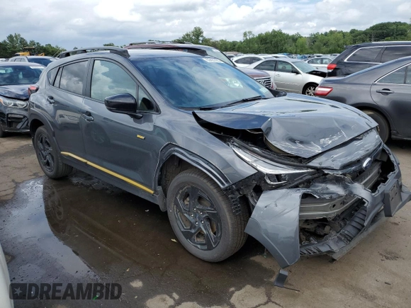 2024 Subaru Crosstrek Special Sports with VIN 4S4GUHF65R3722312, listed as a Copart auction lot 63420185 with 59,573 mi miles and Salvage title. Bid and sale history available at DreamBid. Image 4.