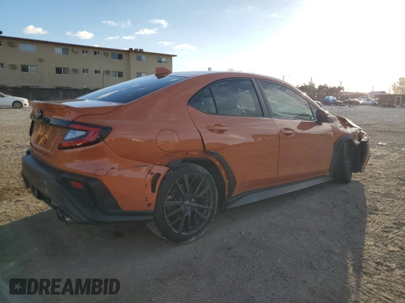 2022 Subaru WRX Limited with VIN JF1VBAL69N9033528, listed as a Copart auction lot 75193383 with 12,773 mi miles. Bid and sale history available at carsss.com. Image 3.