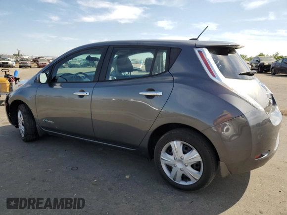 2015 Nissan LEAF SV with VIN 1N4AZ0CPXFC305330, listed as a Copart auction lot 57963873 with 42,073 mi miles. Bid and sale history available at carsss.com. Image 2.