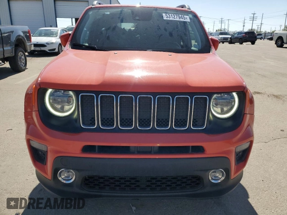 2021 Jeep Renegade Latitude with VIN ZACNJDB10MPM49868, listed as a Copart auction lot 53127945 with 46,956 mi miles and Salvage title. Bid and sale history available at DreamBid. Image 5.