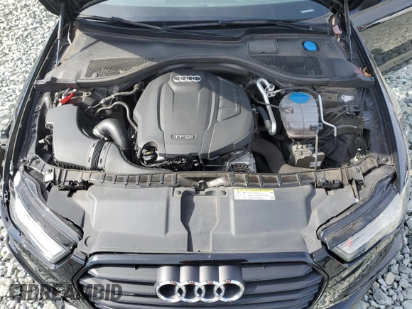2018 Audi A6 Premium with VIN WAUF8AFC6JN100552, listed as a Copart auction lot 45419255 with 0 mi miles and Salvage Title. Bid and sale history available at carsss.com. Image 13.